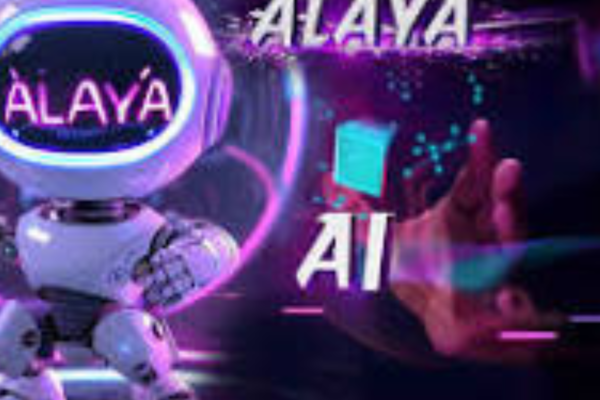 Interface of Alaya AI showcasing automation and intelligent solutions.